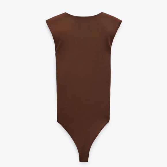 Zara Bodysuit with Padded Shoulders - Picture 2 of 3